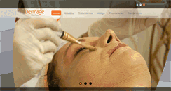 Desktop Screenshot of dermageperu.com