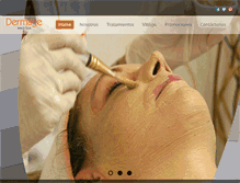 Tablet Screenshot of dermageperu.com